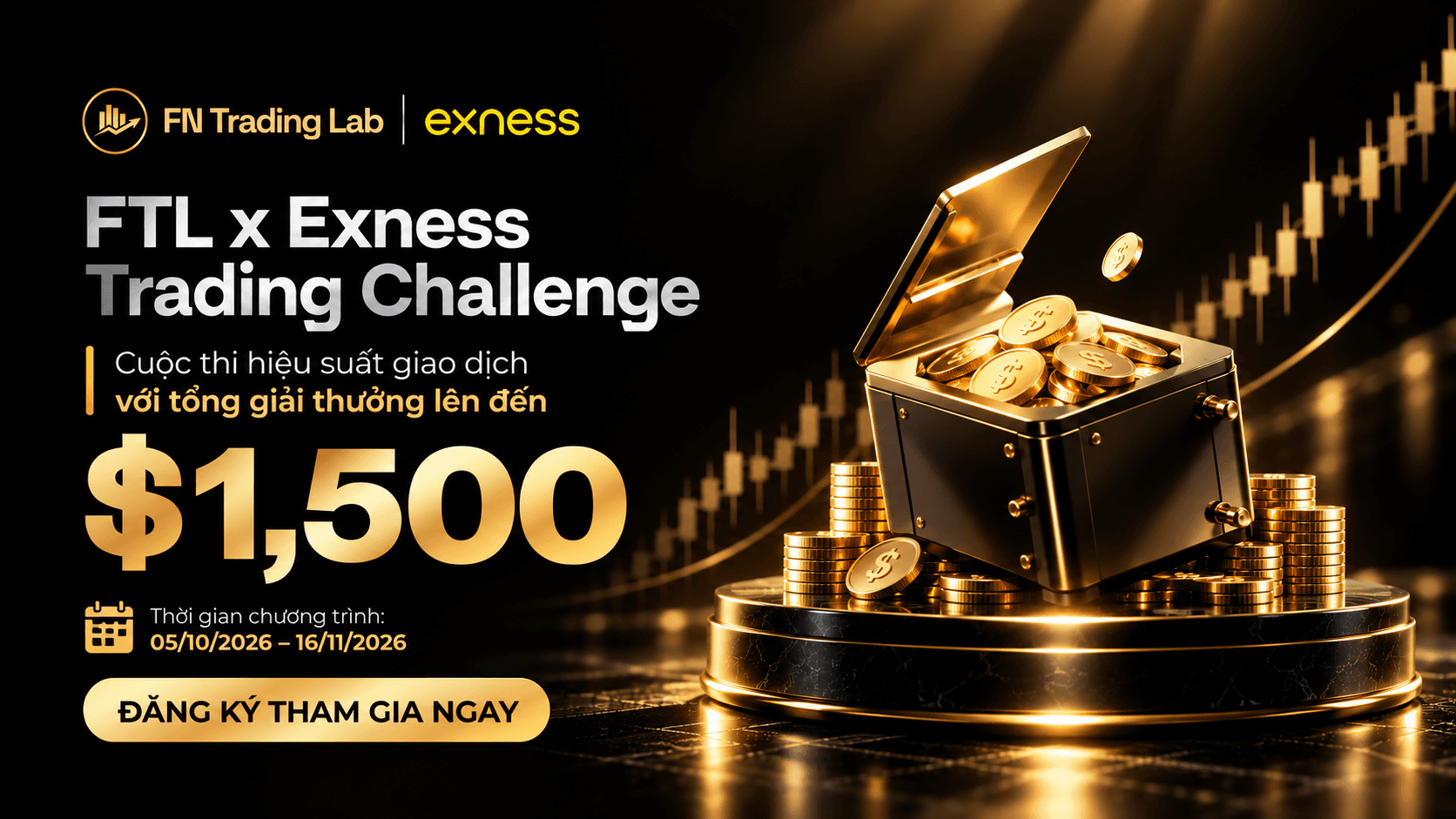 FTL x Exness Trading Challenge: Trade with FTL, Win up to $1,500